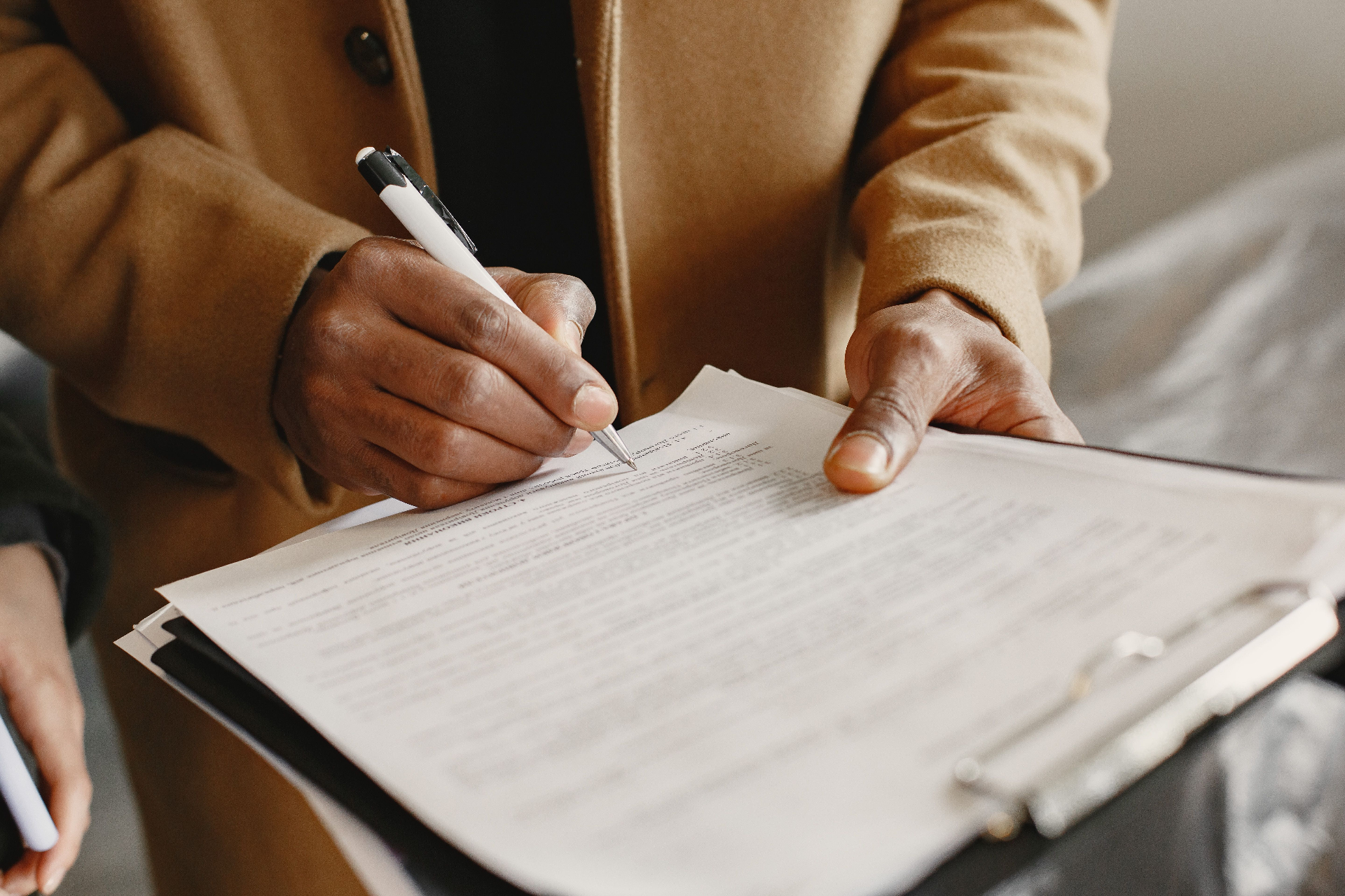 Reviewing sourcing documents